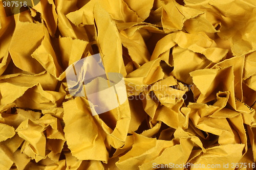 Image of Wrinkled paper pieces