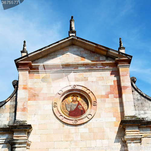 Image of heritage  old architecture in italy europe milan religion       