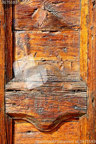 Image of grain texture of a   antique  in italy   europe