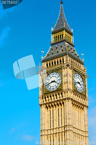 Image of london big ben and    aged city