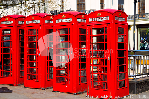 Image of telephone in england  british icon