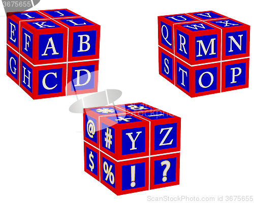 Image of English letters