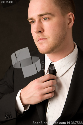 Image of Portrait of a young businessman