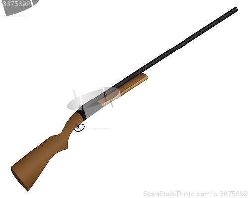 Image of shotgun for hunting