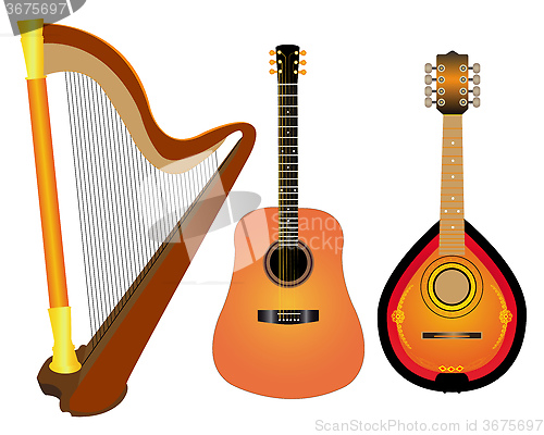 Image of stringed instruments