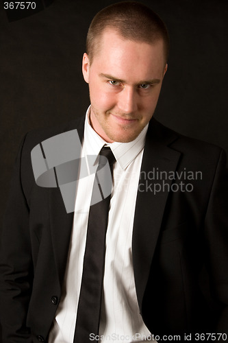 Image of Portrait of a young businessman