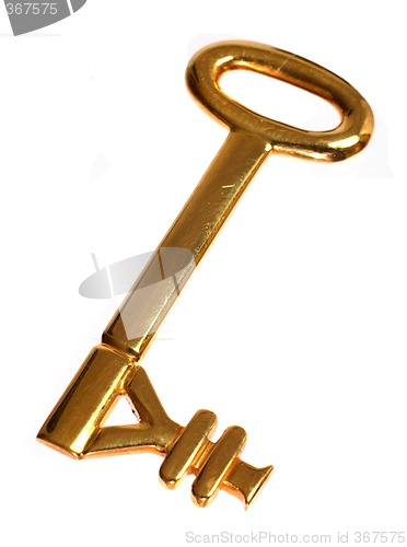 Image of Gold yen key