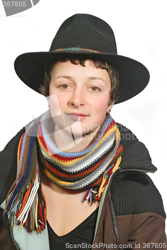 Image of Face of a young woman