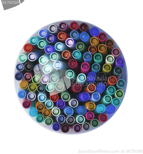 Image of Collection of various felt tip pens