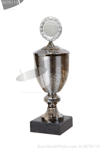 Image of Trophy cup isolated