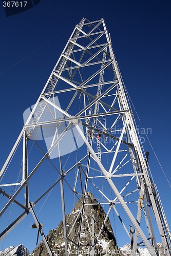 Image of High tension pole