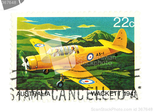 Image of Air mail post stamp