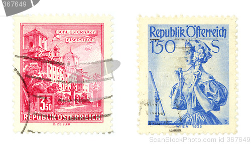 Image of Post stamps