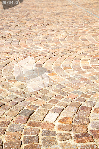 Image of  cracked  step    in  italy old  texture material the background