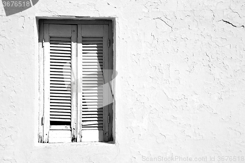 Image of in santorini europe greece  old  and      wall