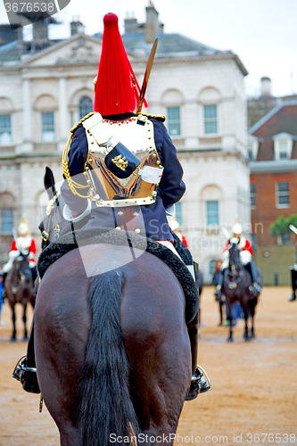 Image of in london england horse and   for     queen