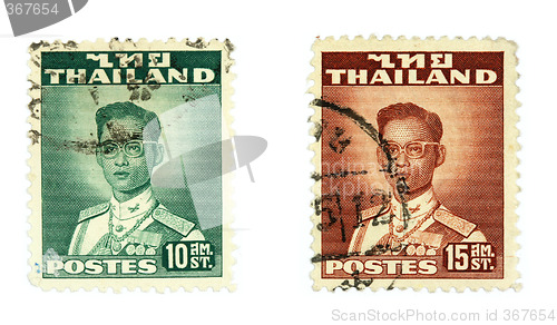 Image of Thailand stamps
