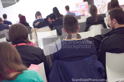 Image of conference speaker