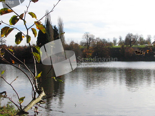 Image of Blenhim Palace Lake, England