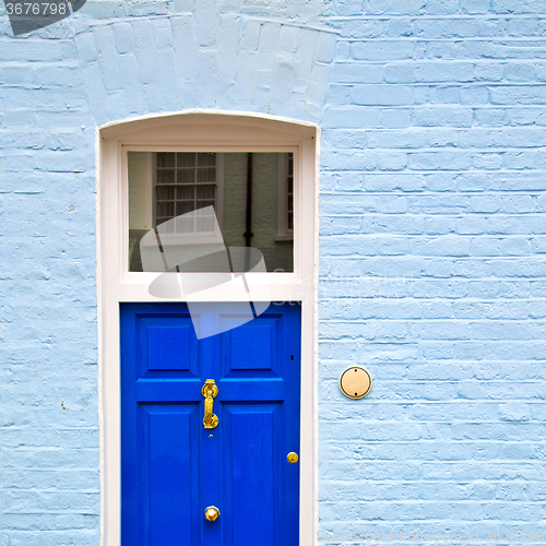 Image of notting hill in london england olod suburban and antique wall do