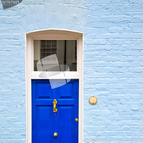 Image of notting hill in london england olod suburban and antique wall do