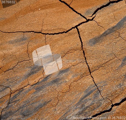 Image of lanzarote spain abstract texture of a broke