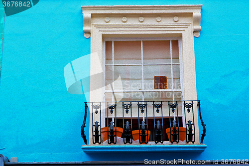 Image of notting hill in london england old suburban and antique     wall