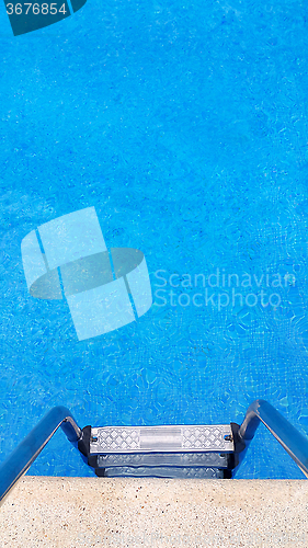 Image of Stairs of a swimming pool