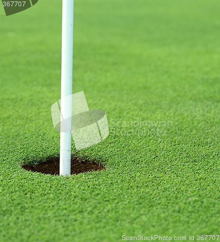 Image of golf hole