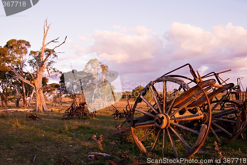 Image of the old cart