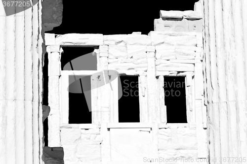 Image of europe greece  acropolis athens   place  and  historical    in t