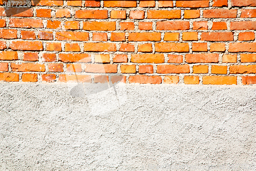 Image of abstract step   brick in  italy  wall and background