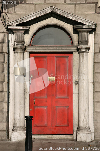 Image of Red door