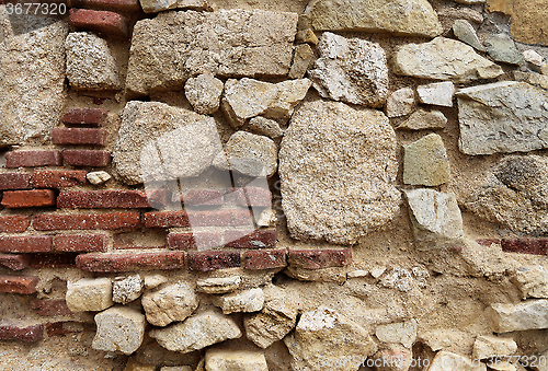 Image of Texture of the ancient wall 