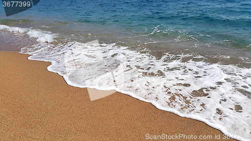 Image of Waves on the beach