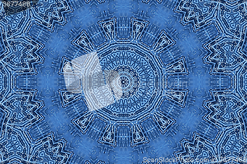 Image of Blue abstract pattern