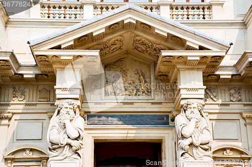 Image of marble in old historical 
