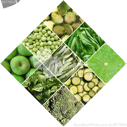 Image of Vegetables collage