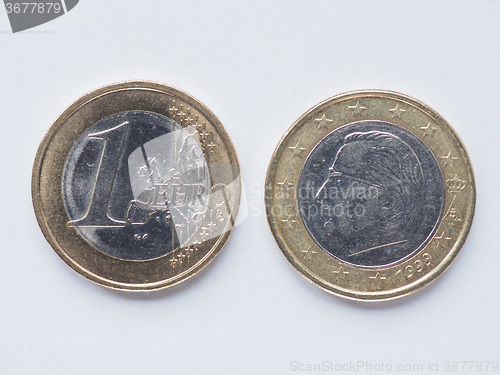 Image of Belgian 1 Euro coin