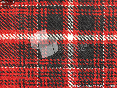 Image of Tartan fabric background