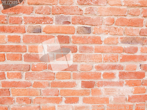 Image of Retro looking Red bricks