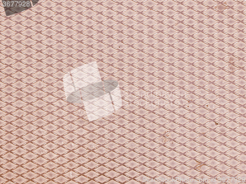 Image of Retro looking Diamond steel