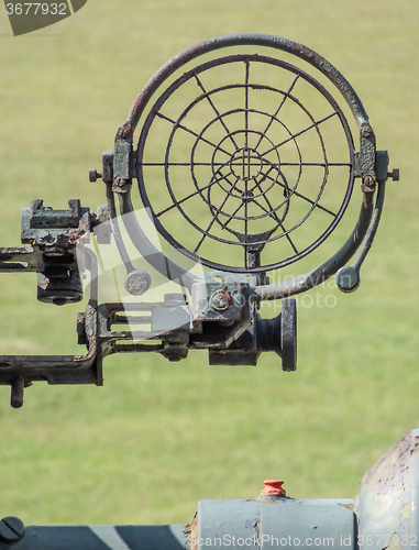 Image of sight of a Anti-aircraft warfare
