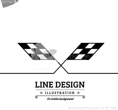 Image of Background checkered flag 