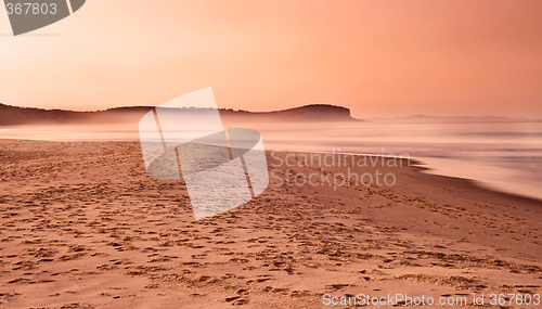 Image of sunset beach