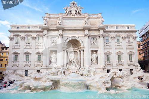 Image of Trevi Fountain, Rome, Italy.