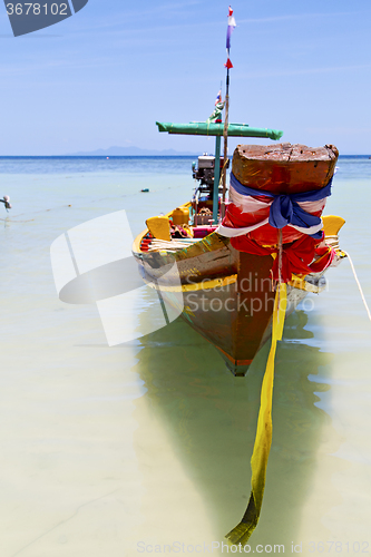 Image of prow thailand  in  kho   and south china sea 