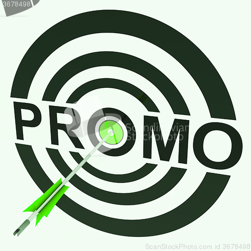 Image of Promo Target Shows Promoted Shopping Sale