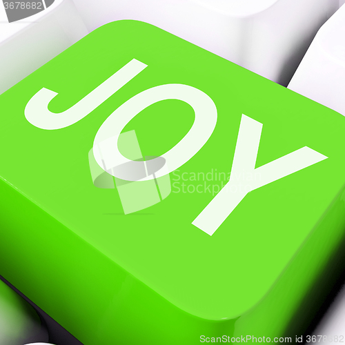 Image of Joy Keys Mean Enjoy Or Happy\r
