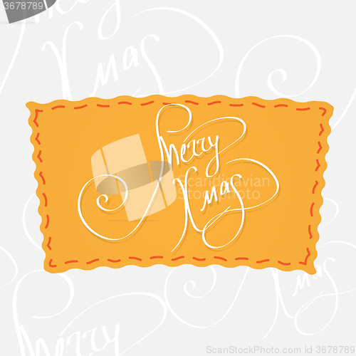 Image of Holiday greetings lettering